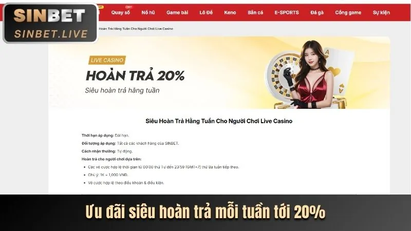 Khuyến mãi dịp lễ và sự kiện BetVN